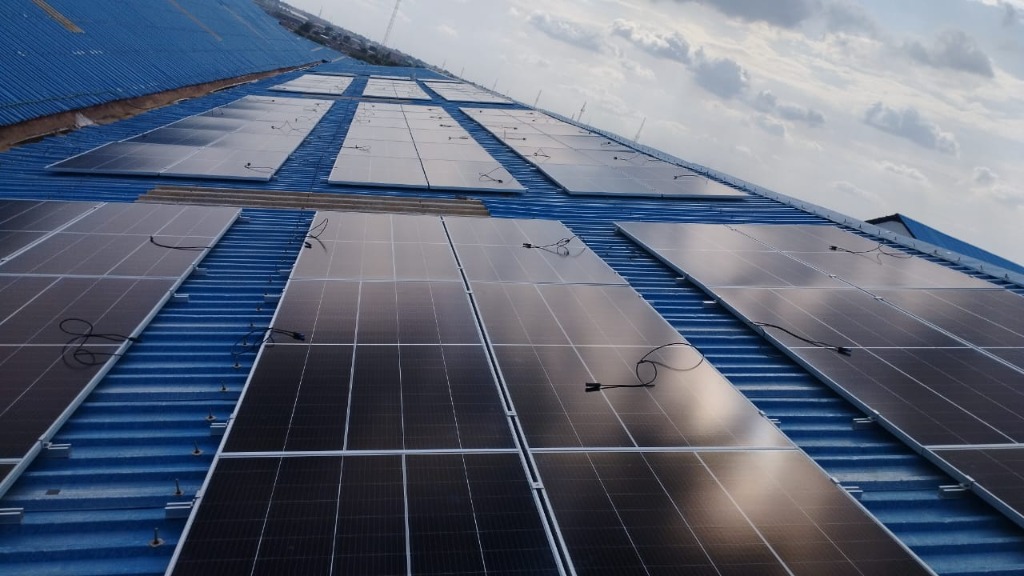 Aspira 500KWp solar installation in Kano